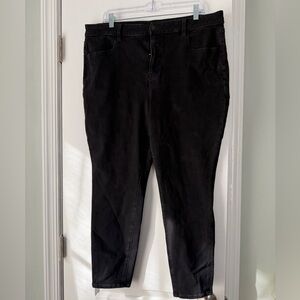 American Eagle Dream High-Waisted Jegging, black, sz 18 short